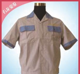 厂家生产 东莞制服工作服 夏季短款普通工装图片_高清图_细节图-东莞市石龙豪发制衣厂 -