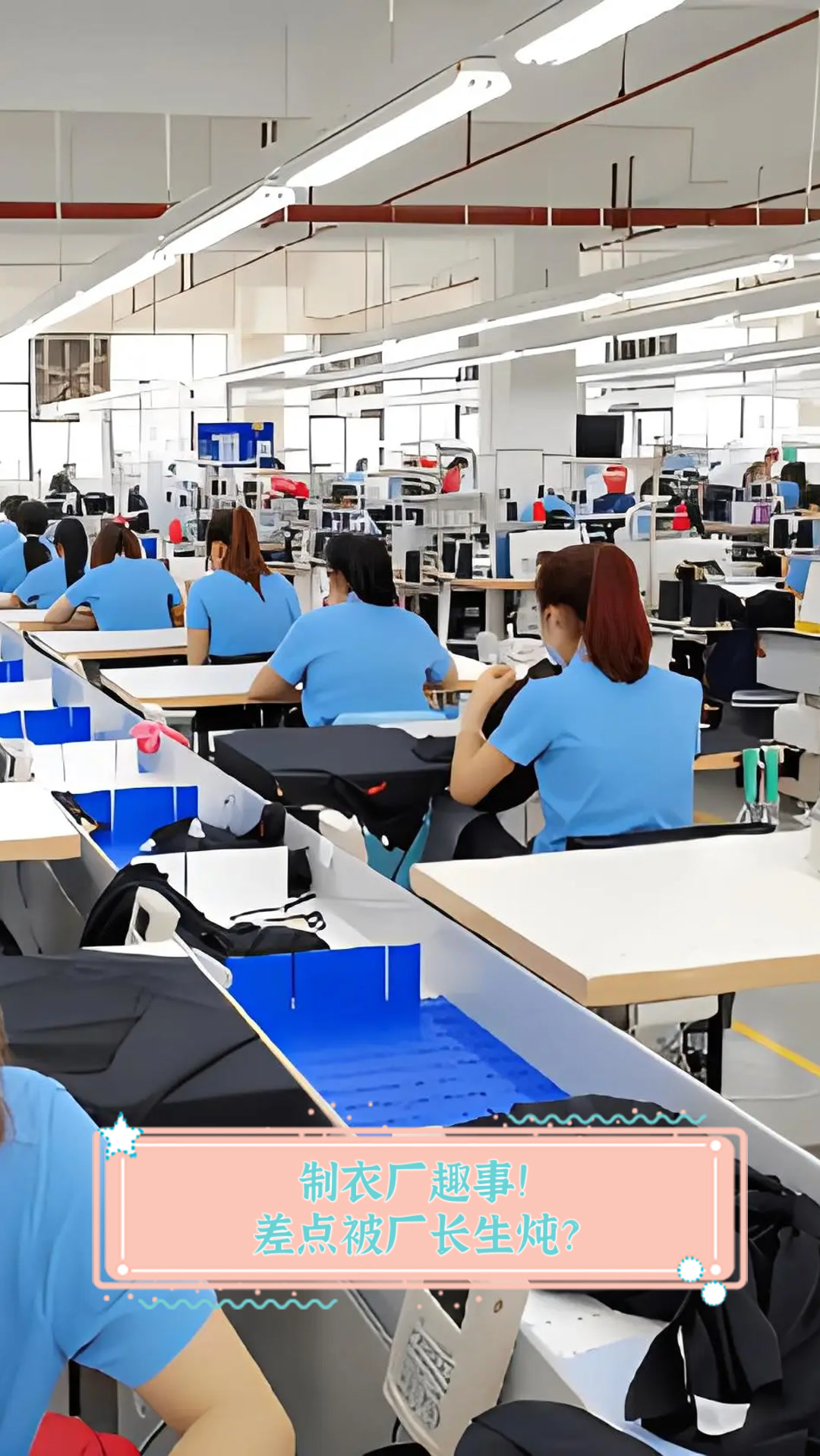制衣厂趣事 差点被厂长生炖？