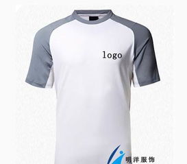 定制男式夏季新款短袖排汗速干运动T恤 涤纶面料与Logo印制的专业选择