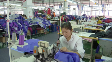 罗甸县运祺制衣:优化管理干出加速度,助力脱贫攻坚质效好